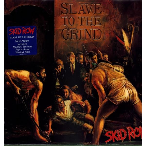 SKID ROW スレイブトゥザグラインド　 名盤2LP 2021リマスター Skid Row – Slave To The Grind – Vinyl (Orange, LP, Album